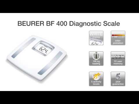 Диагностические весы анализатор состава тела Beurer BF 400