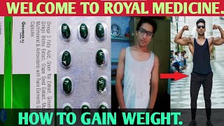 #GEOMAX4G #GEOMAXPLUS #ROYAL Weight gain How to use Geomax 4g dose side effects Mote honek liye |MAI