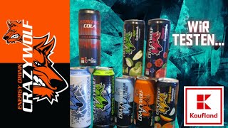 CRAZY WOLF *Energy Drink von Kaufland* Wie schmeck