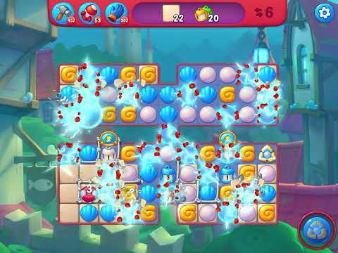 Fishdom Hard level 7232 no boosters フィッシュダム ハード [Friend's]