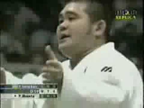 Judo 2003 Osaka Sotnikov (UKR) - Muneta (JPN) [+100kg]