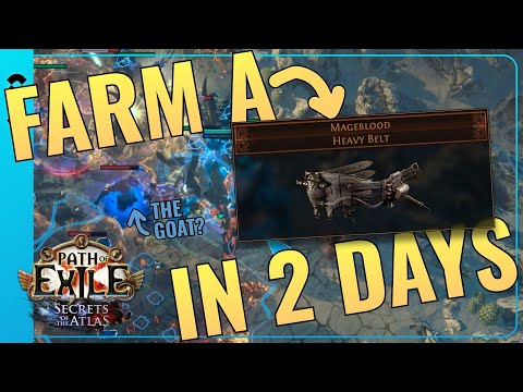How I Farmed a Mageblood in Two Days [PoE 3.26]