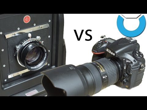 Nikon D810 vs 4x5 Large Format "Review"