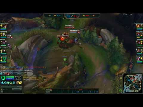 When the Thresh thinks he's the adc.