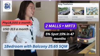 1 Bedroom with Balcony in LIGHT 2 Residences 25.65 SQM