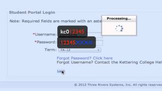 *Updated Fall 2013* Kettering College: How to Login to Student Portal