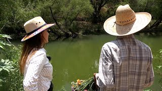 El MANANTIAL que RIEGA las HUERTAS de Santa Maria - ALMA Coronel