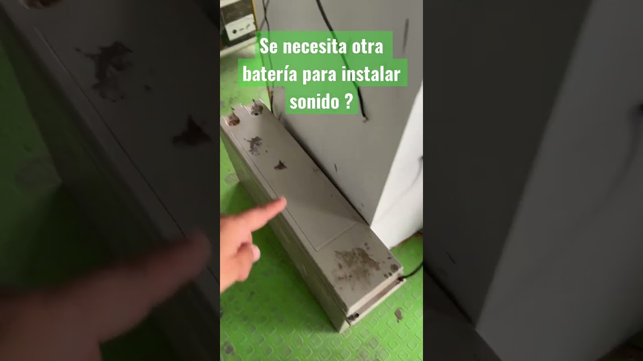 Se necesita una batería 🔋 Auxiliar para instalar sonido en el coche #caraudio #caraudiofab