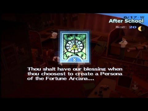 Persona 3 FES Max Social Links: 6/16, 6/17 and 6/18 - Change of Fortune