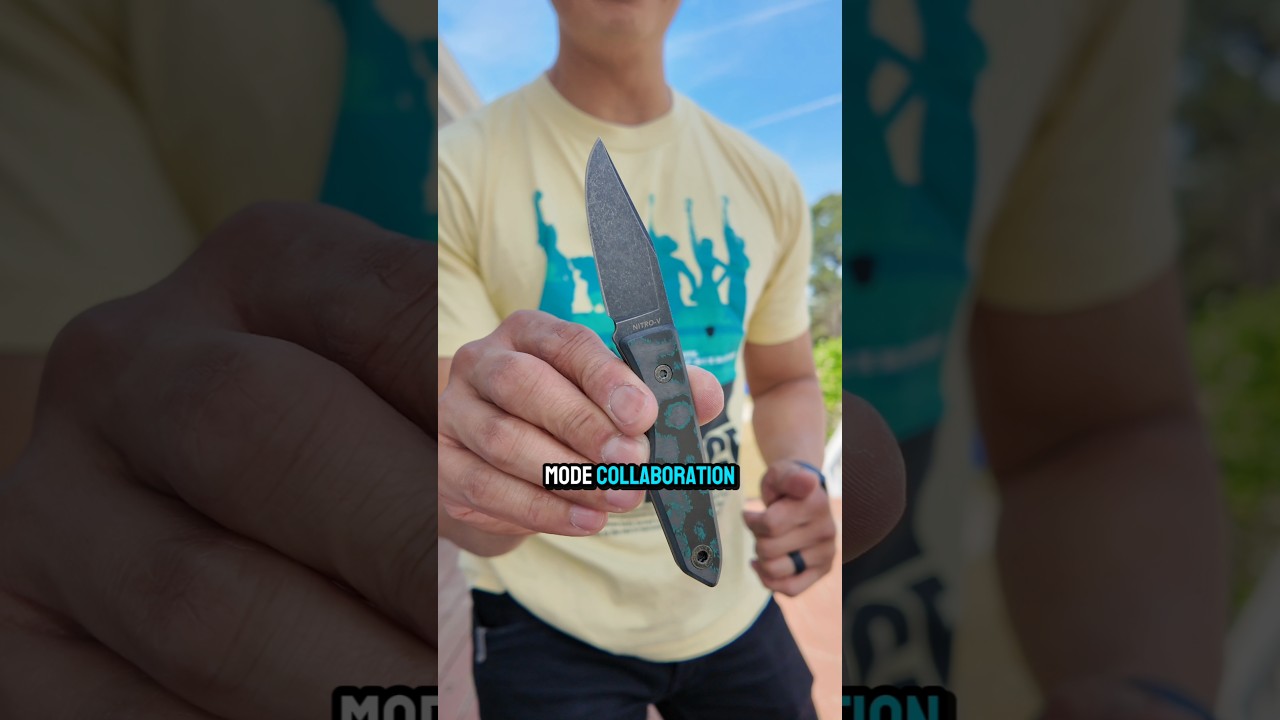 Badass USA Made Fixed Blade (Latest Dark Mode Release)