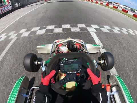Kart onboard South Garda Karting 30.6.22 Tony Kart + Vortex Rok GP