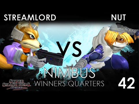 Nimbus #42 - 20XX | Streamlord (Fox) VS Nut (Sheik) - SSBM Winners Quarters