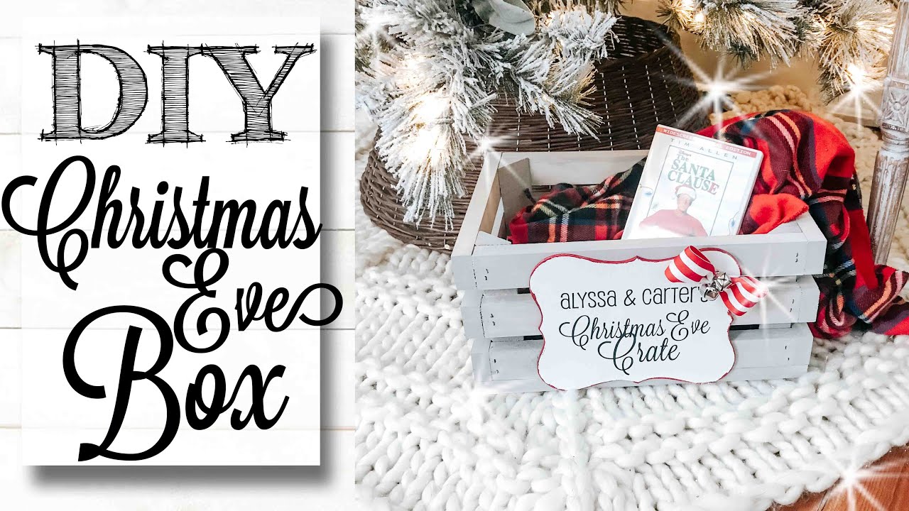 DIY Christmas Eve Crate | WALMART SUPPLIES!