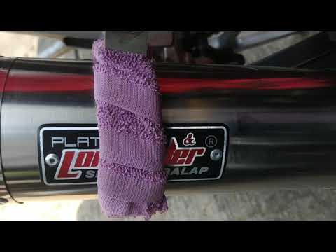 Cek sound lone rider megaphone 22 cm