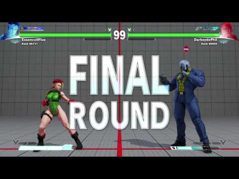 Street Fighter V DLC: Urien Premiere MP pt4 - No Escape (vs. Cammy)