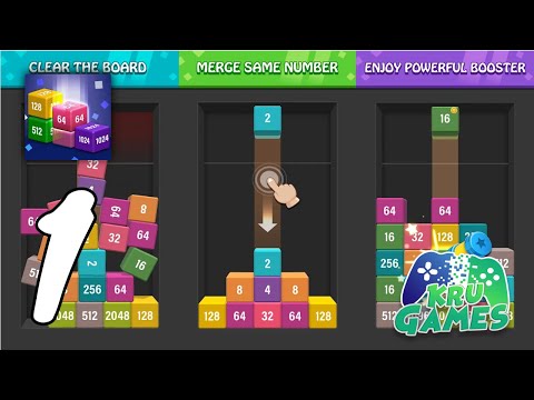 Drop Block 3D Gameplay #1 All Levels (Android, IOS)