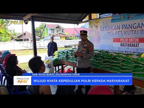 POLSEK MELAK LAKSANAKAN GERAKAN PANGAN MURAH DAN DISTRIBUSI 1 TON BERAS KE MASYARAKAT