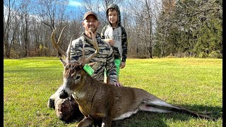MID-DAY RUT HUNT! - SW Michigan 11/2/24 - FIRST BUCK ON OUR FARM!