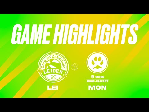 Zz Leiden vs. Union Mons-Hainaut - Game Highlights