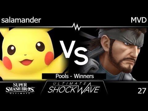 USW 27 - salamander (Pikachu) vs WBG | MVD (Snake) Pools - Winners - SSBU