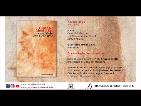 Gian Vico Melzi d'Eril presenta "In casa Melzi con Leonardo" alla Casa del Manzoni