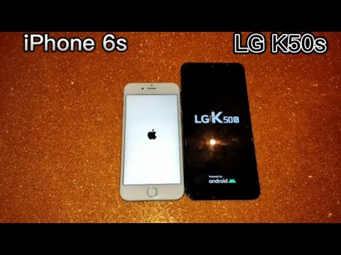 ⚡iPhone 6s VS LG K50s | Speed Test⚡