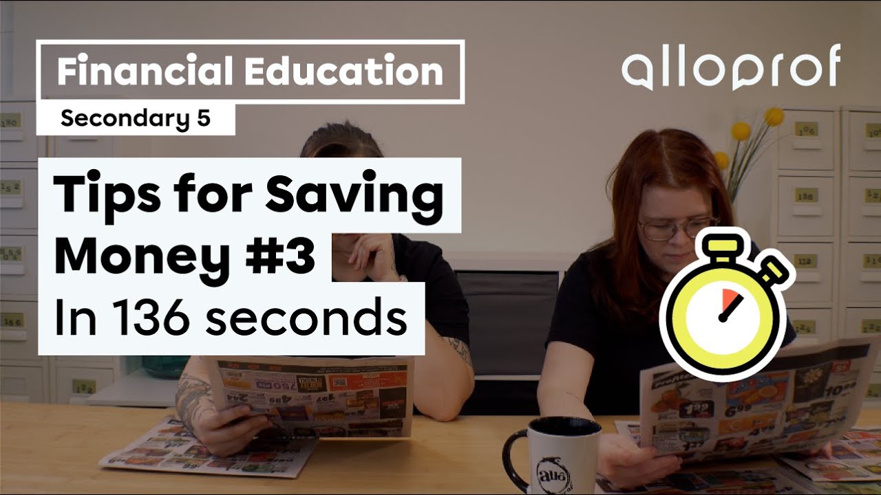 Tips for Saving Money #3 in 136 Seconds