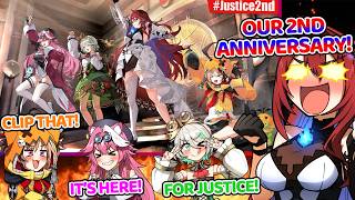 Raora, Liz, Cecilia and Gigi ANNOUNCED their 2nd 3D ANNIVERSARY LIVE?! 【Hololive EN】#Justice2nd