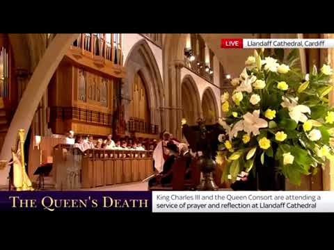 A Welsh Prayer - Paul Mealor - Service for Queen Elizabeth II - Llandaff Cathedral