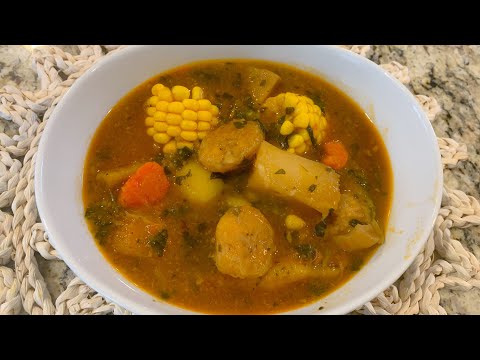 Beef Soup (Haitian Style) 🇭🇹BOUYON - Perfect recipe for weekend indoor