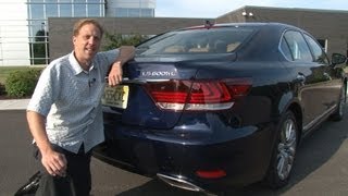 2013 Lexus LS 600h L - Drive Time Review with Steve Hammes