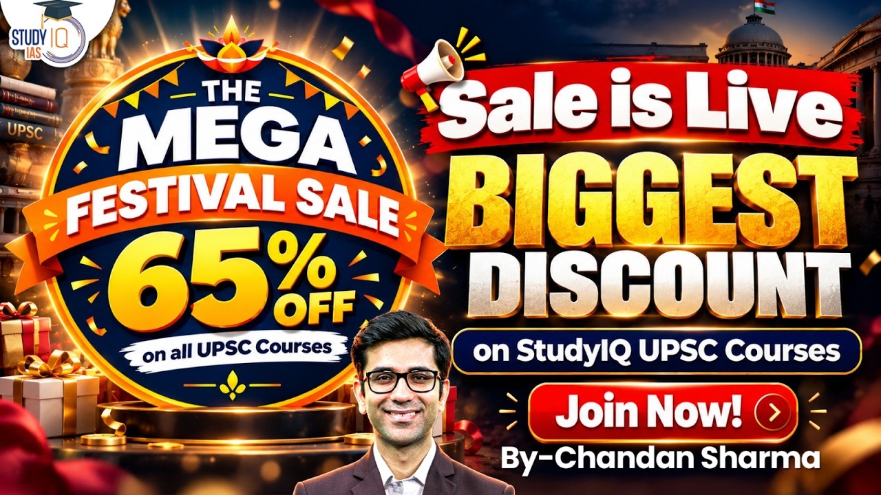 The Mega Festival Sale Ending Soon | Don't Miss to Enrol in UPSC Courses at massive Discounts