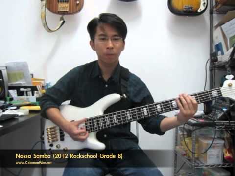 Nosso Samba (bass part of Rockschool 2012 Grade 8)