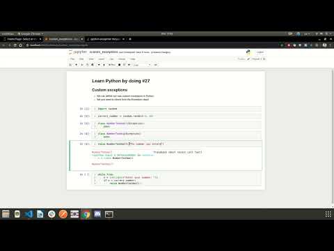 Advanced Python Skills Custom Exceptions