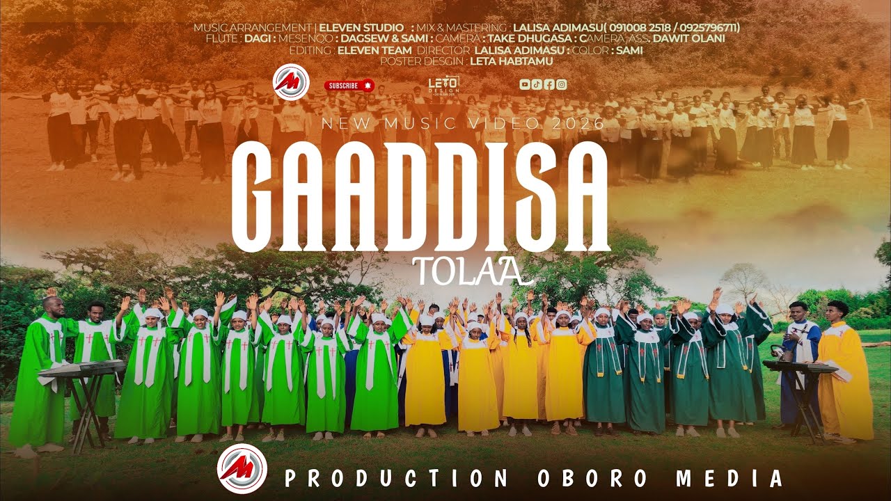 GAADDISA TOLAA || NARDOS CHOIR 