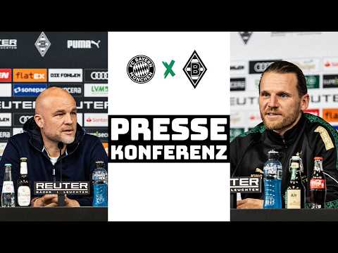 "Den Gegner vor Aufgaben stellen"  | 🎙️ PK vor FC Bayern - Borussia