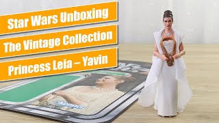 Princess Leia Organa (Yavin) VC150 3.75" Figure - Star Wars TVC Unboxing