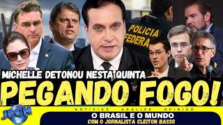MICHELLE BOLSONARO ARREBENTA COM MENTIRA, MORO E DALLAGNOL SAEM EM DEFESA DE FLÁVIO,  ZEMA, MORAES