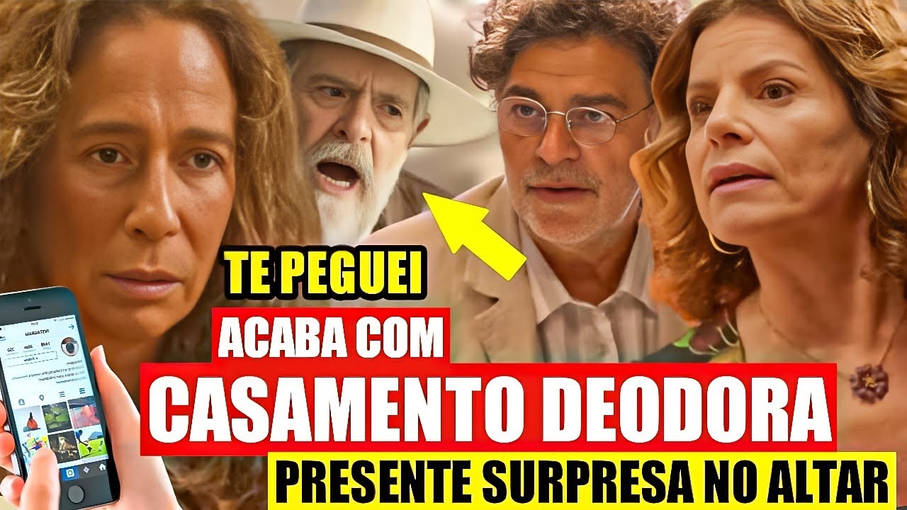 NO RANCHO FUNDO CAPÍTULO DE HOJE - Coronel Tertulho VOLTA e DESMASCARA Deodora no CASAMENTO!