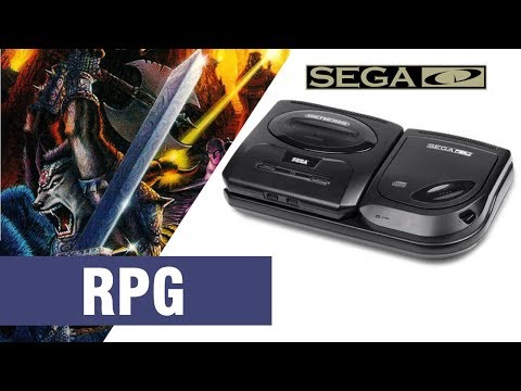 All SEGA CD / Mega CD RPG Games Compilation - Every Game (US/EU/JP/BR)