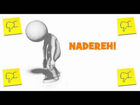 DESCULPE ME  NADEREH!