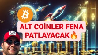 🔥ALT COİNLER FENA PATLAYACAK🔥 #altcoin alt coinler neden yükselmiyor #boğasezonu