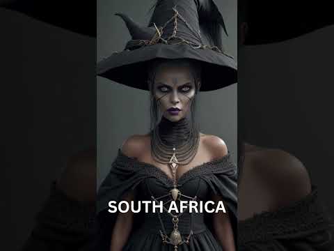 AI-Generated Evil Witches: Unveiling the Dark Enchantresses of Every Country