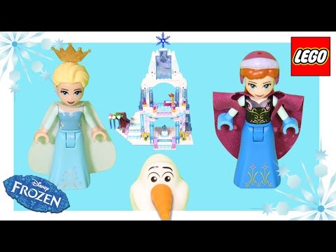 Lego Frozen : Disney Frozen Elsa Ice Castle * Stop Motion - 41062