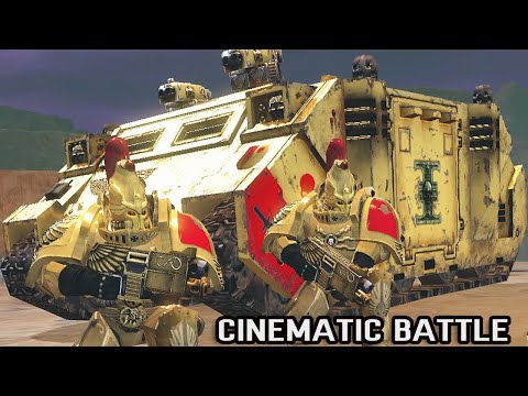 Adeptus Custodes vs Legion of Khorne! - Astartes Mod, Warhammer 40K: Dawn of War 2: Retribution