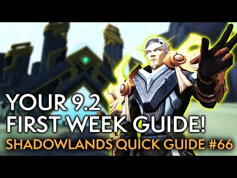 THE 9.2 Starter Guide! Your Shadowlands Quick Guide #66