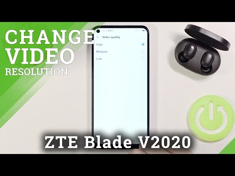 How to Change Video Resolution in Screen Recorder in ZTE Blade V2020 – Screen Recorder Video Quality