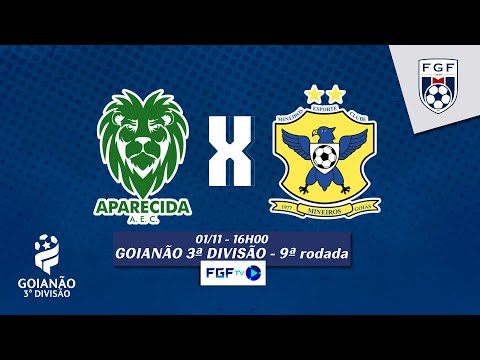 Aparecida x Mineiros - Goianão 3ª Divisão - 9ª rodada