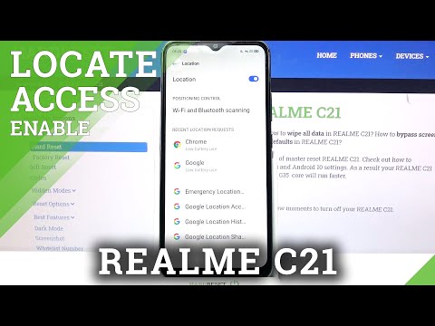 How to Turn Off Device Location in REALME C21 – Customize Device Location