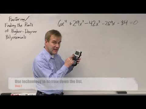 Smartering 00021 Factoring Higher Degree Polynomials